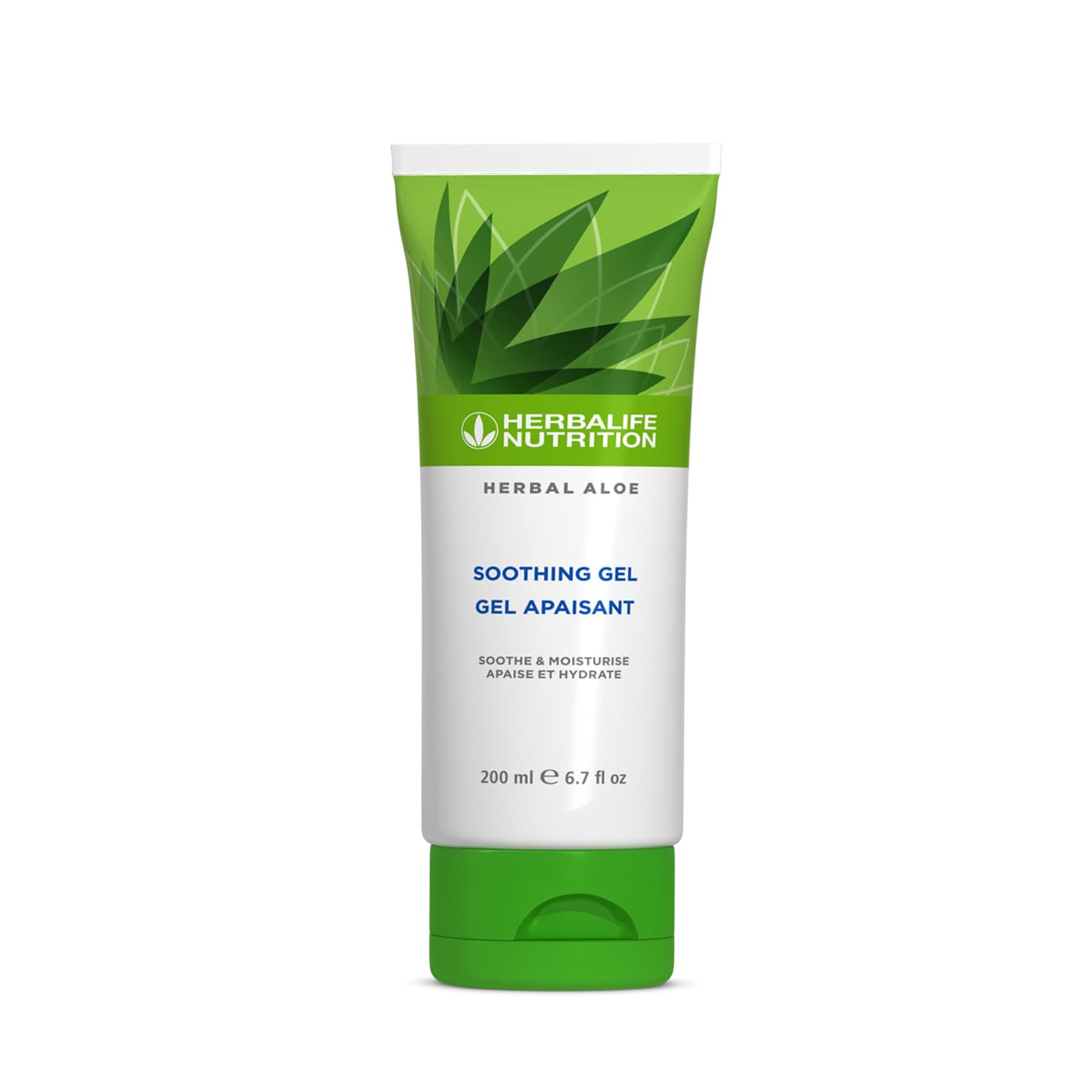 Confezione di Herbal Aloe Gel Lenitivo, Tubo, 200 ml