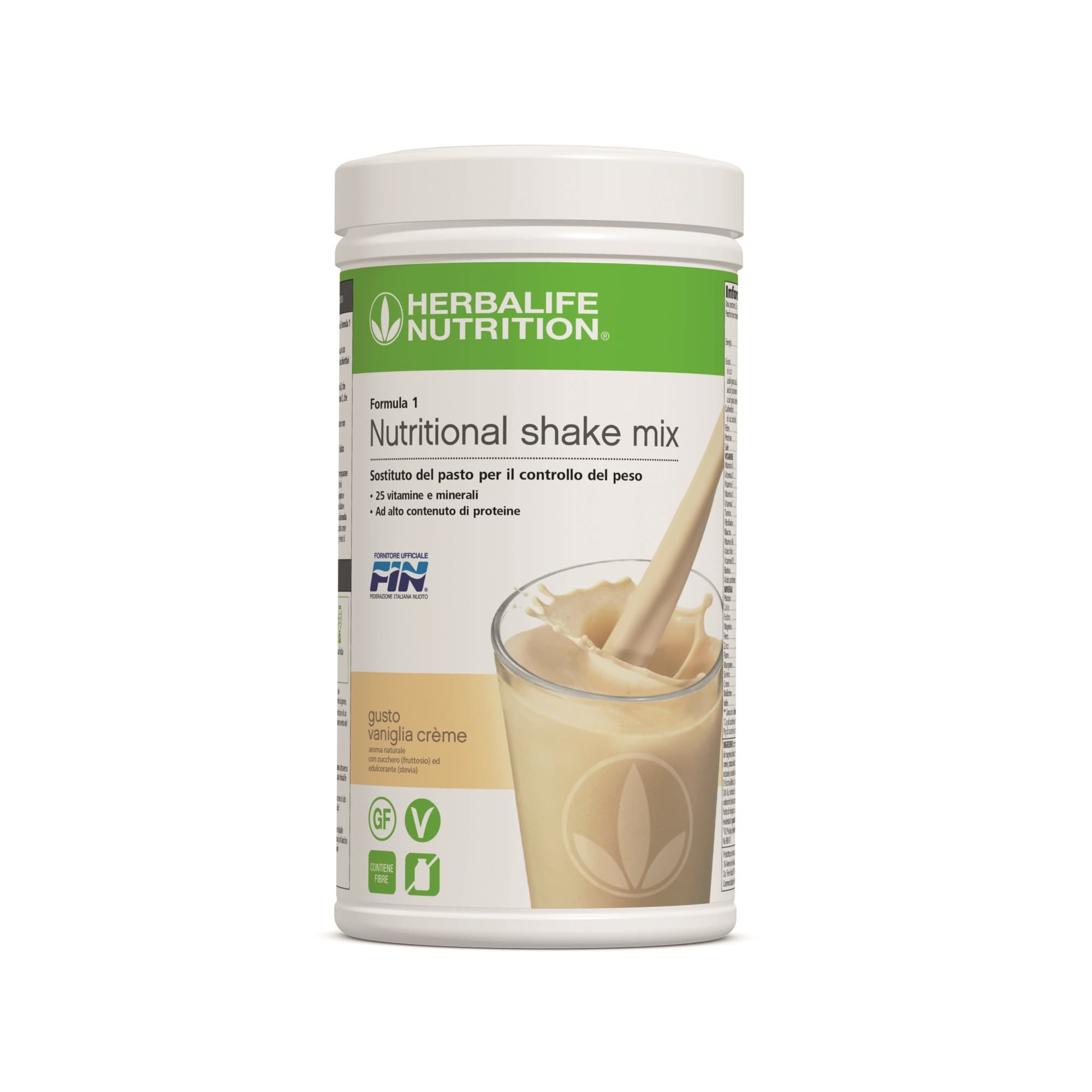 Confezione di Formula 1 Sostituto del Pasto, Vaniglia Crème, 550 g