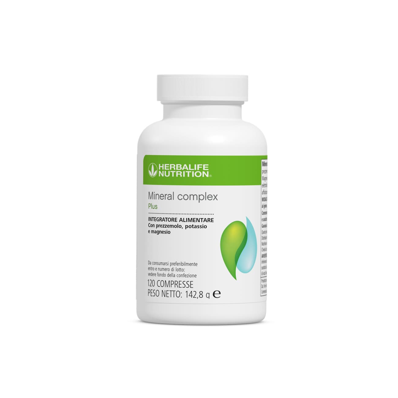 Confezione di Mineral Complex Plus, Barattolo, 120 compresse
