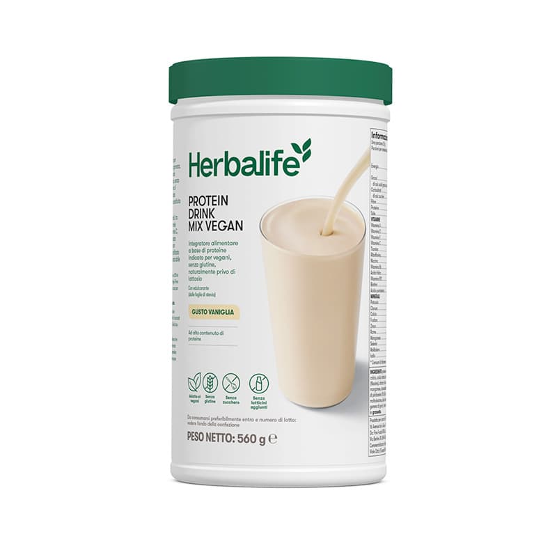Confezione di Protein Drink Mix Vegan, Barattolo